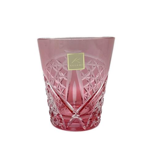 KAGAMI CRYSTAL (カガミクリスタル) 切子グラス 折り鶴