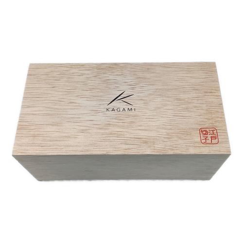 KAGAMI CRYSTAL (カガミクリスタル) 切子グラス 折り鶴