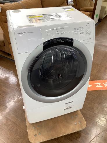 SHARP (シャープ) 洗濯機 8.0kg ES-TX8F-W 2022年製 程度B(軽度の使用