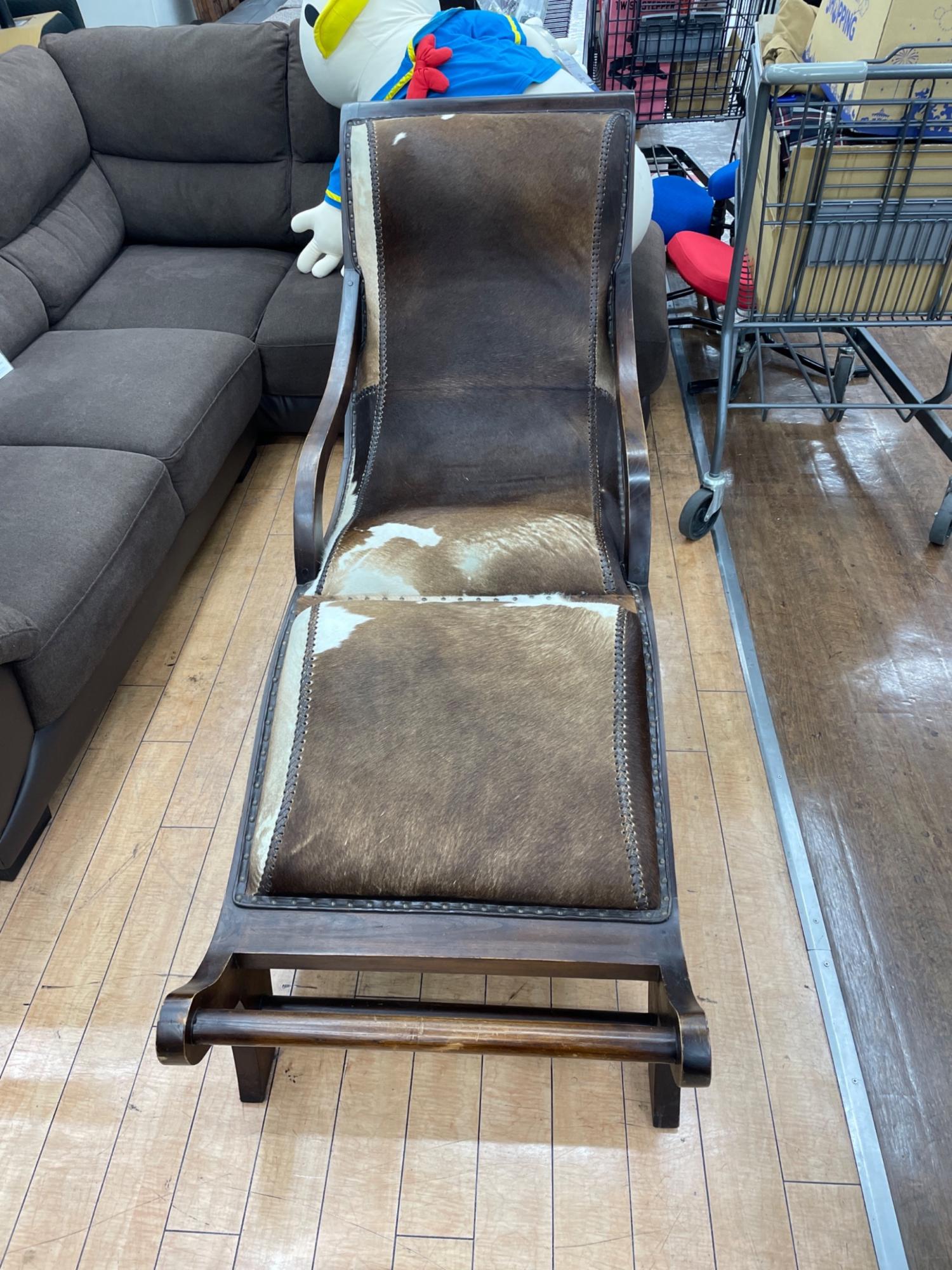 リクライニングチェアー 北欧アンティーク ブラウン｜トレファクONLINE