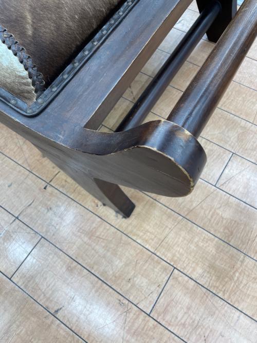 リクライニングチェアー 北欧アンティーク ブラウン