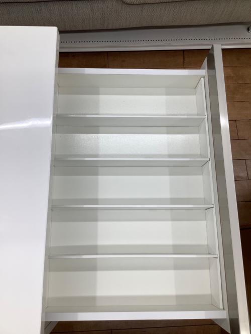 ニトリ キッチンカウンター 217 ホワイト リガーレ