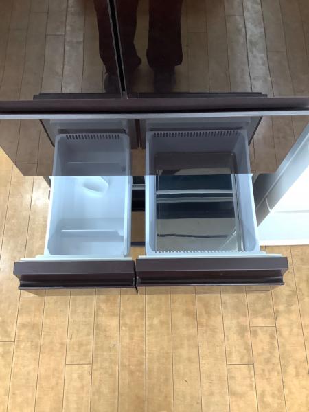 SHARP (シャープ) 6ドア冷蔵庫 SJ-GK46J-R 2022年製 77 457L 
