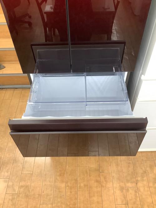 SHARP (シャープ) 6ドア冷蔵庫 SJ-GK46J-R 2022年製 77 457L