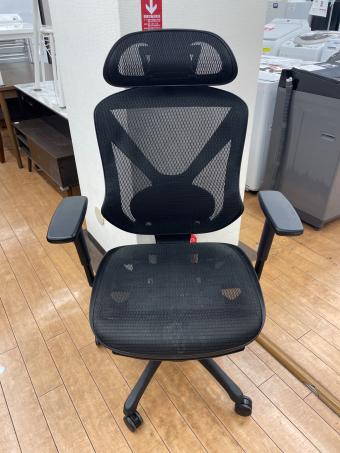 ニトリ ワークチェアー 6620651 181 ブラック フレア