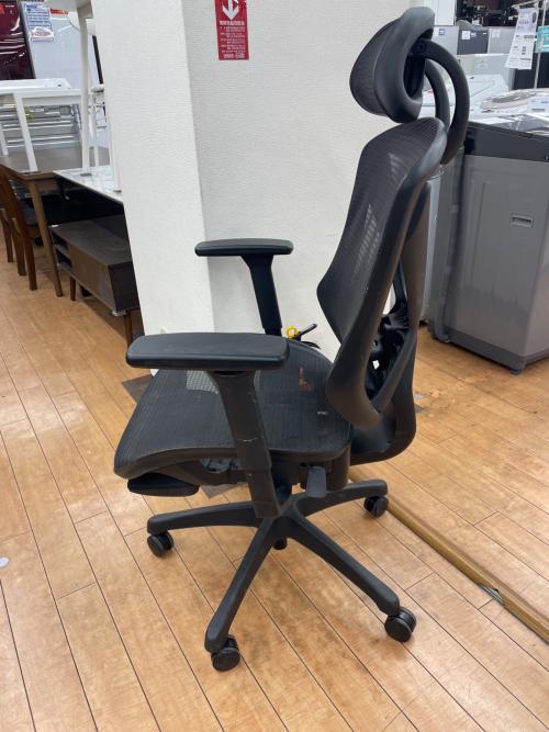 ニトリ ワークチェアー 6620651 181 ブラック フレア