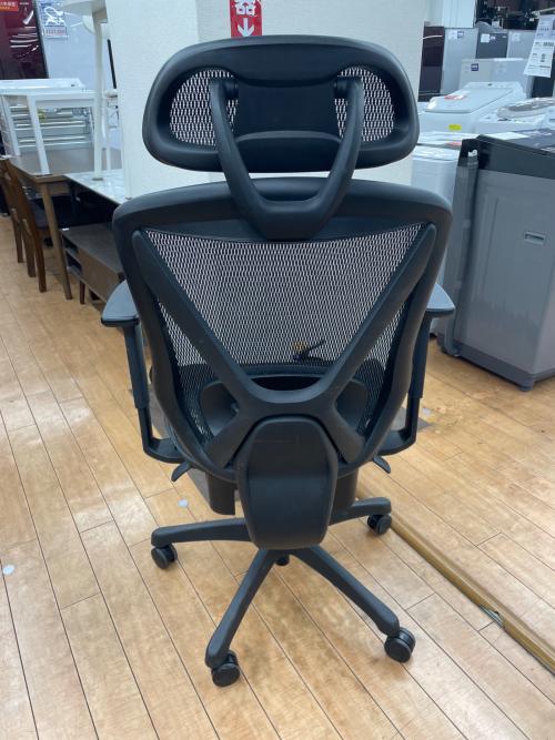 ニトリ ワークチェアー 6620651 181 ブラック フレア
