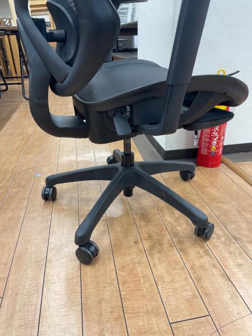 ニトリ ワークチェアー 6620651 181 ブラック フレア