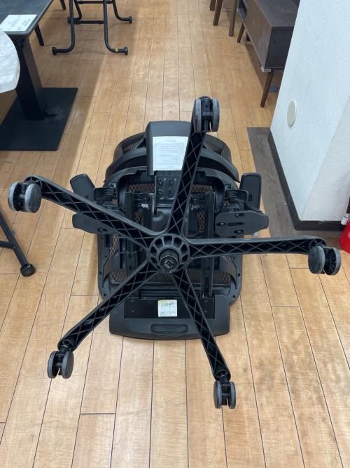 ニトリ ワークチェアー 6620651 181 ブラック フレア