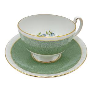 Aynsley (エインズレイ) カップ&ソーサー グリーン