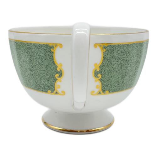 Aynsley (エインズレイ) カップ&ソーサー グリーン
