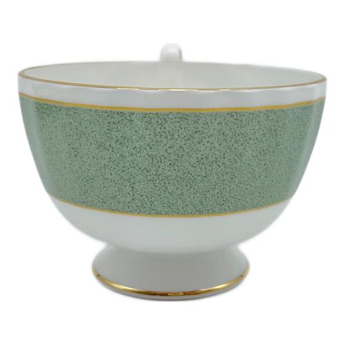 Aynsley (エインズレイ) カップ&ソーサー グリーン
