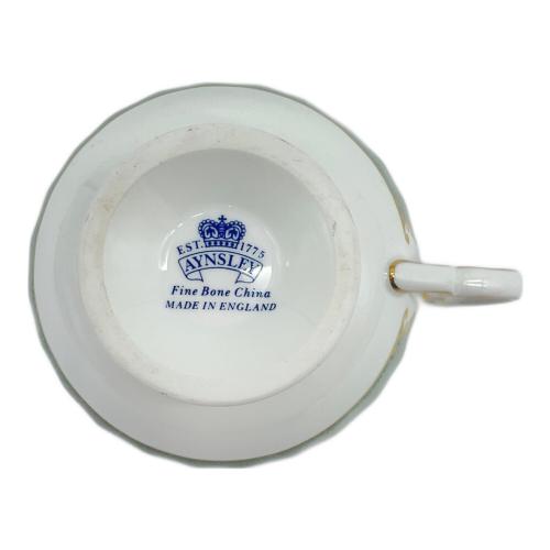 Aynsley (エインズレイ) カップ&ソーサー グリーン