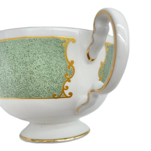 Aynsley (エインズレイ) カップ&ソーサー グリーン