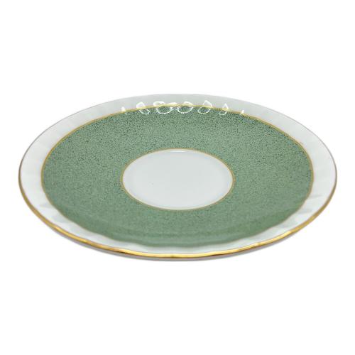 Aynsley (エインズレイ) カップ&ソーサー グリーン