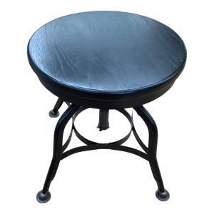 Knot antiques (ノットアンティークス) スツール 113 ブラック トレドⅡ