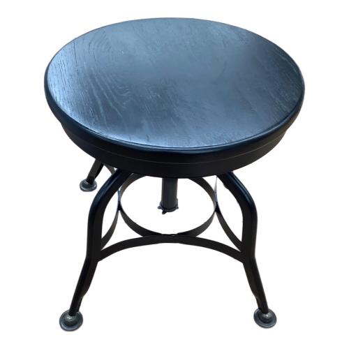 Knot antiques (ノットアンティークス) スツール 113 ブラック トレドⅡ