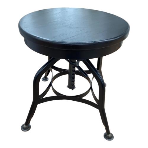 Knot antiques (ノットアンティークス) スツール 113 ブラック トレドⅡ