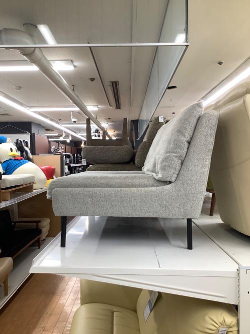 UNICO (ウニコ) 2人掛けソファー 362 グレー HOXTON