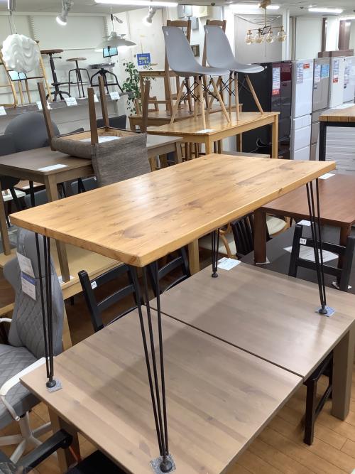 ベガコーポレーション ダイニングテーブル ナチュラル ニューピットキン