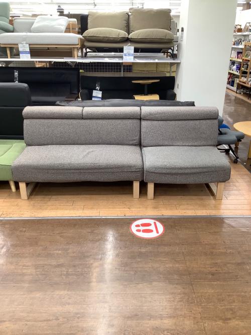 シギヤマ家具 (シギヤマカグ) コーナーソファー 196 グレー サボナ