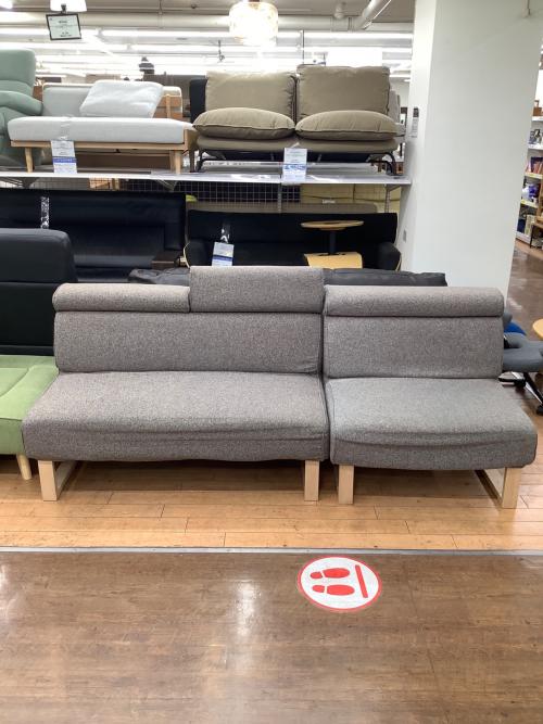 シギヤマ家具 (シギヤマカグ) コーナーソファー 196 グレー サボナ