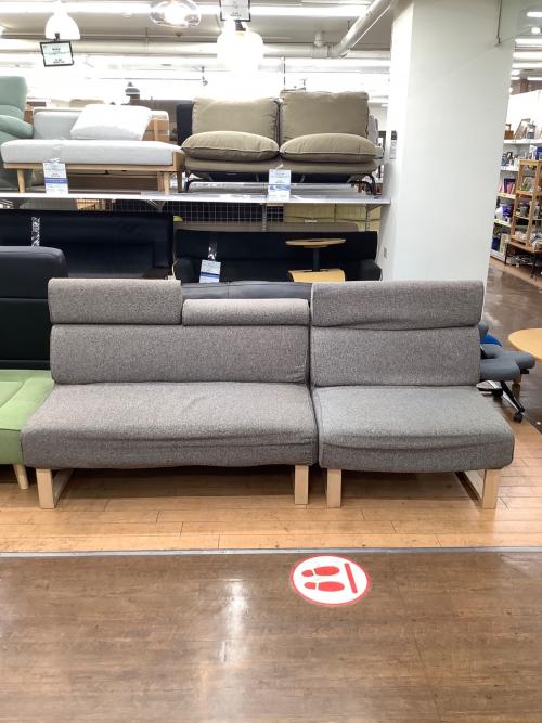 シギヤマ家具 (シギヤマカグ) コーナーソファー 196 グレー サボナ