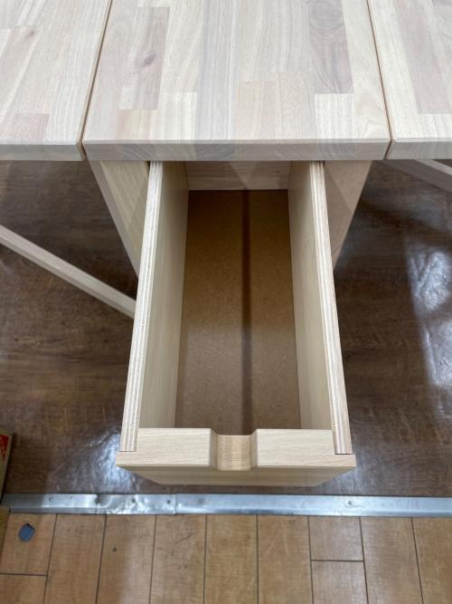 IKEA (イケア) ゲートレッグテーブル ナチュラル NORDEN｜トレファクONLINE