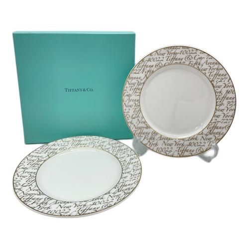 TIFFANY & Co. (ティファニー アンド コー) プレートセット notes