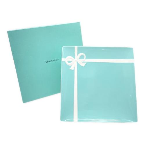 TIFFANY & Co. (ティファニー アンド コー) スクエアプレート ブルーボックス