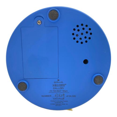 HALLMARK (ホールマーク)  Snoopy On The Right Track フィギュア アメリカンヴィンテージ 本体のみ 動作確認済み 2002年 レジン製