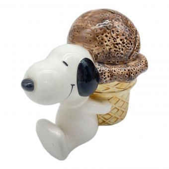 PEANUTS (ピーナッツ) 陶器 ヴィンテージ アイスクリーム 貯金箱