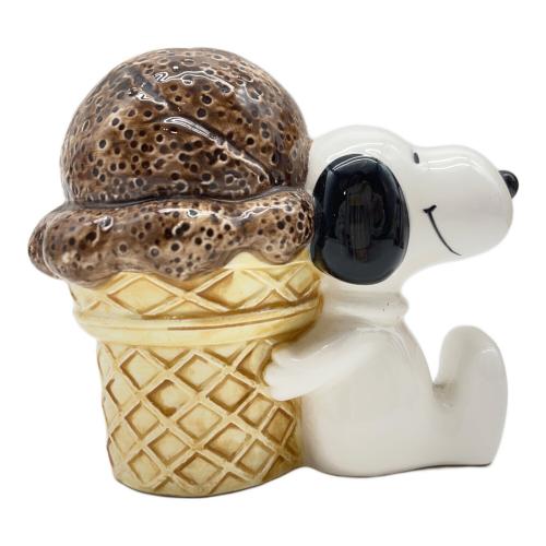 PEANUTS (ピーナッツ) 陶器 ヴィンテージ アイスクリーム 貯金箱