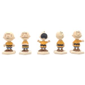 PEANUTS (ピーナッツ) CHARLIE BROWN THEN AND NOW 5P フィギュア