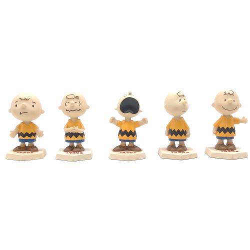 PEANUTS (ピーナッツ) CHARLIE BROWN THEN AND NOW 5P フィギュア