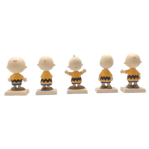 PEANUTS (ピーナッツ) CHARLIE BROWN THEN AND NOW 5P フィギュア