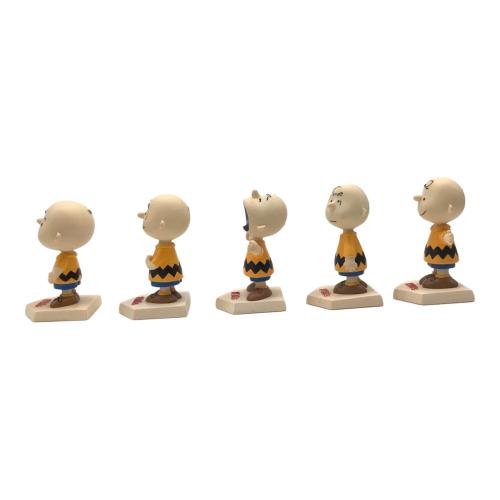 PEANUTS (ピーナッツ) CHARLIE BROWN THEN AND NOW 5P フィギュア