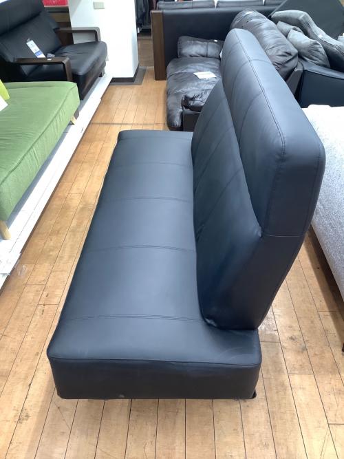 ニトリ 2人掛けソファー ブラック Ｎシールド 傷・汚れに強い