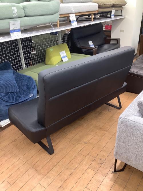 ニトリ 2人掛けソファー ブラック Ｎシールド 傷・汚れに強い