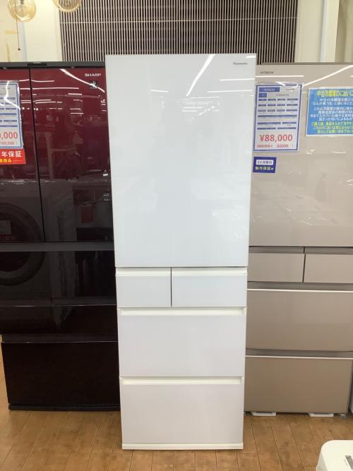 Panasonic (パナソニック) 5ドア冷蔵庫 NR-E45PX1-W 2024年製 スマホ連携 450L