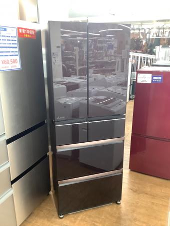 MITSUBISHI (ミツビシ) 6ドア冷蔵庫 MR-WX47LE-BR 2019年製 241 470L