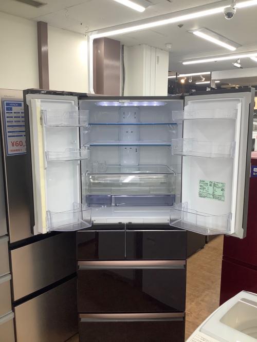 MITSUBISHI (ミツビシ) 6ドア冷蔵庫 MR-WX47LE-BR 2019年製 241 470L