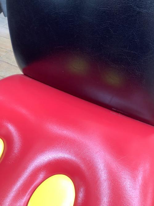 DISNEY (ディズニー) イス もっともっと.US レッド×ブラック