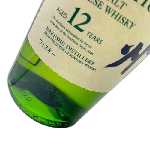 サントリー 白州 ウィスキー 12年 700ml