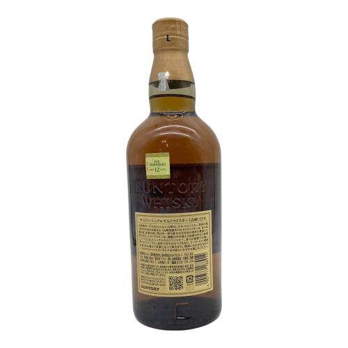 サントリー 山崎 シングルモルト ジャパニーズウィスキー 12年 700ml