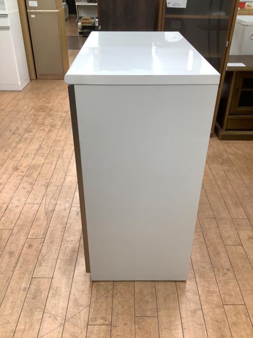 ニトリ キッチンカウンター ホワイト ポスティア90