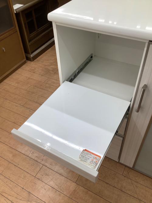 ニトリ キッチンカウンター ホワイト ポスティア90