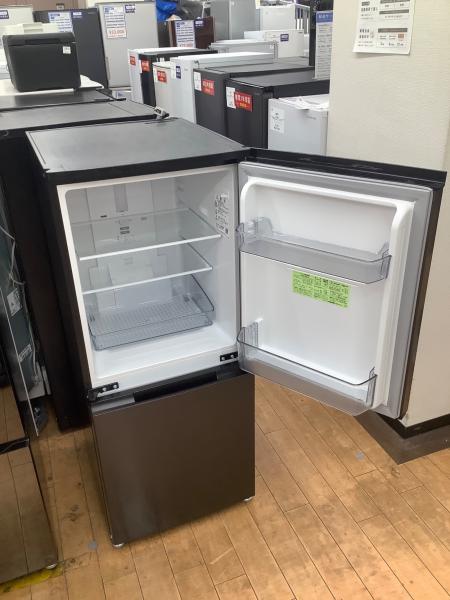SHARP 冷蔵庫 152L SJ-D15H 高年式 2021年製 d5110 冷蔵庫 グレー系 SJ-D15H-H [152L /2ドア /右開き/左開き付け替え