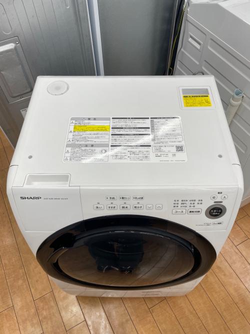 SHARP (シャープ) ドラム式洗濯乾燥機 ES-S7F-WR 2021年製 7.0kg/3.5kg