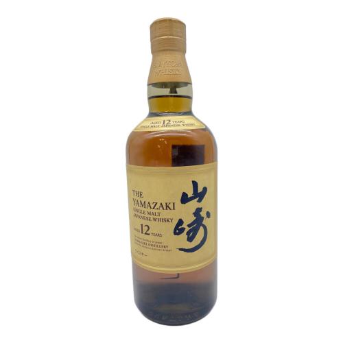 サントリー 山崎 ジャパニーズウィスキー 12年 700ml